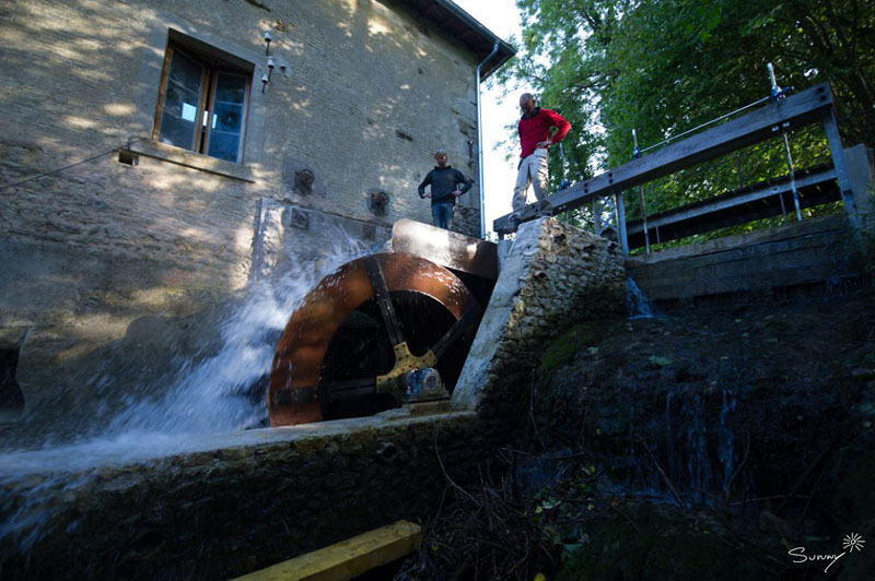 Roue à aubes Louppy sur Chée