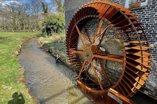 Sagebien Water Wheel